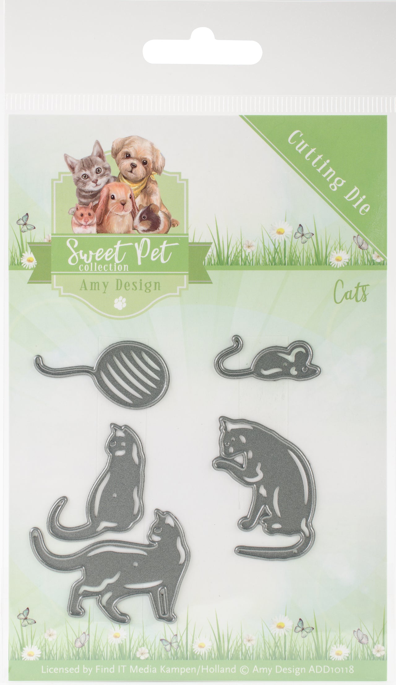Find It Trading Amy Design Die - Cats, Sweet Pet