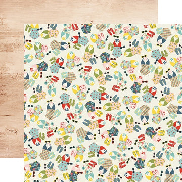 Simple Stories Summer Farmhouse Double-Sided Cardstock 12"X12" 25/Pkg - Sunnies & Sandals