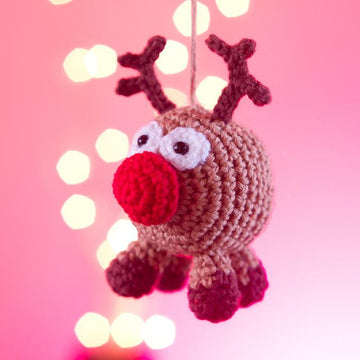 Robin & Rudy Reindeer the tree decorations