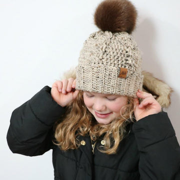 Rustic Cabled Toque