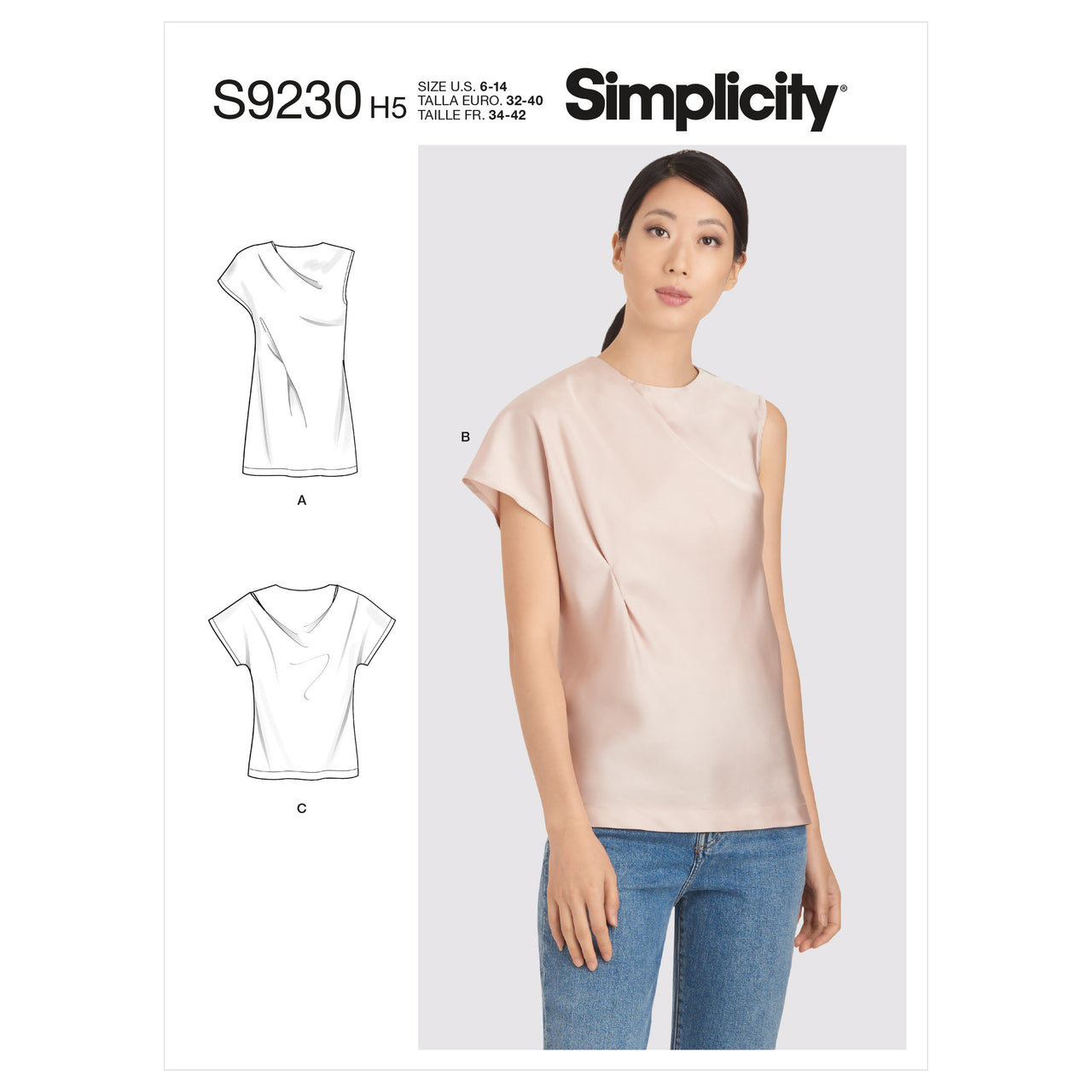 Simplicity Misses' Tops S9230 - Sewing Pattern
