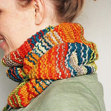 Scribbled Lines scarf