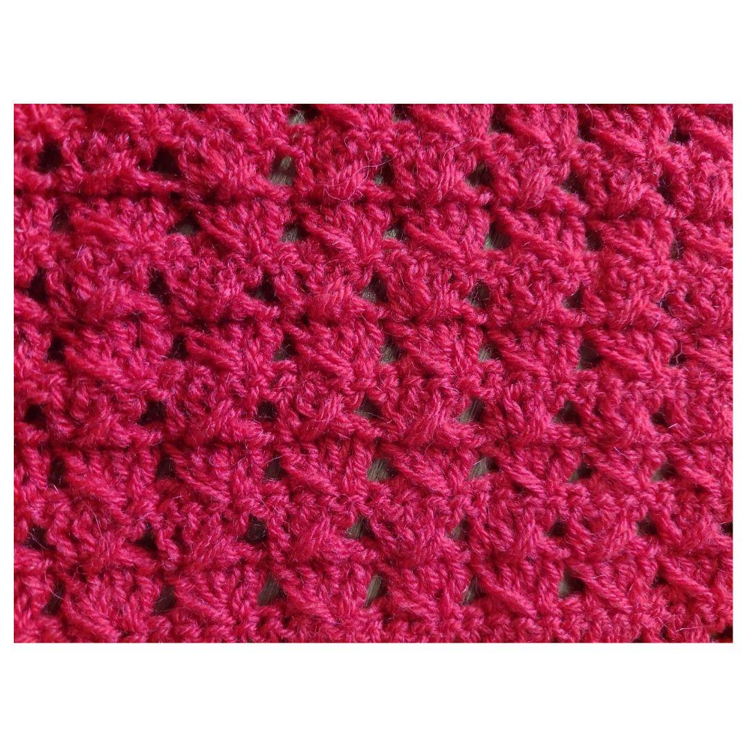 Blanket or throw pattern crochet