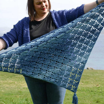 Stacking Triangles Shawl