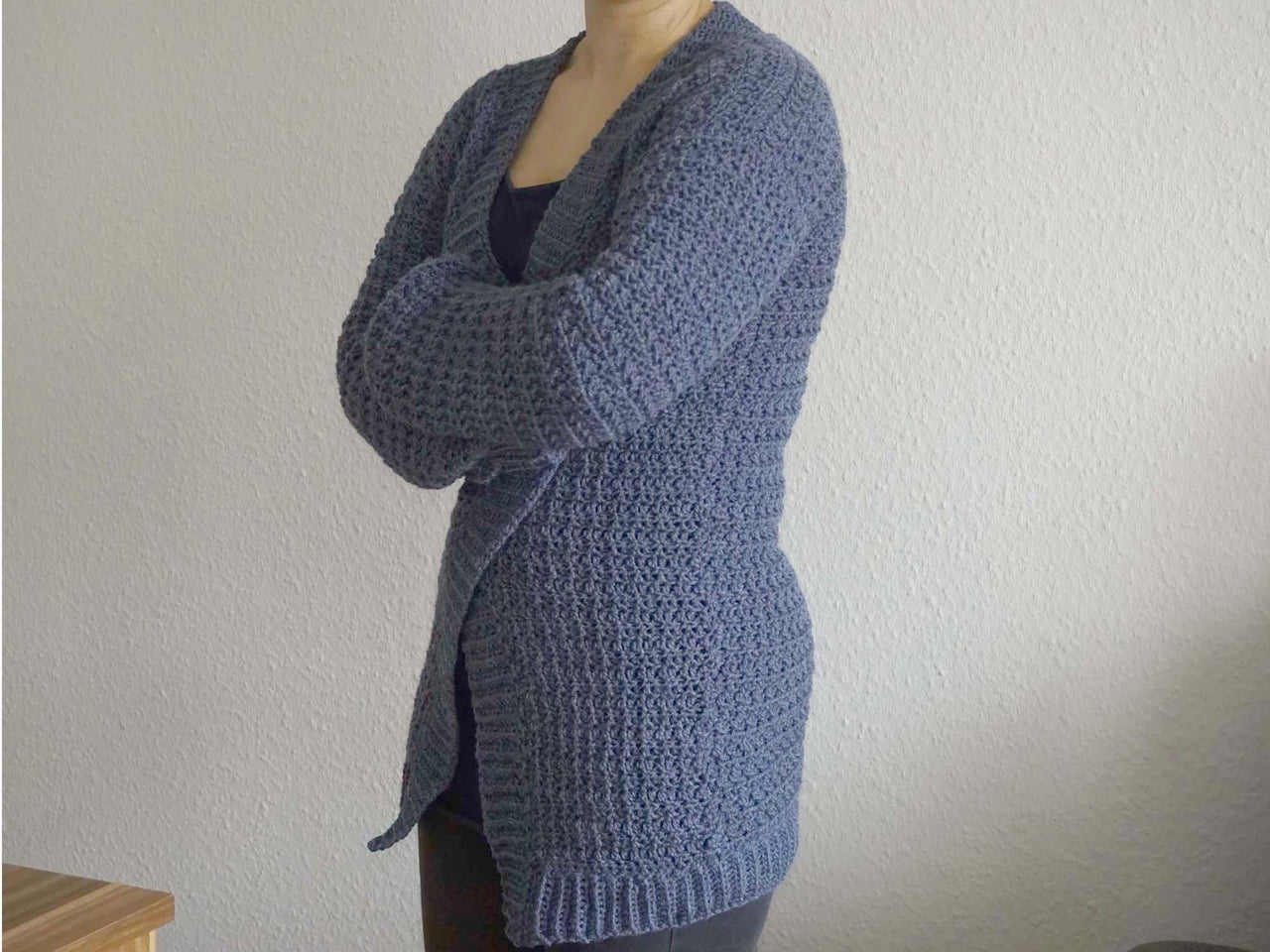 Häkelanleitung Strickjacke