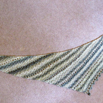 "Rabbits & Ferns" Boomerang Scarf