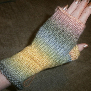 Chunky Fingerless Mitt