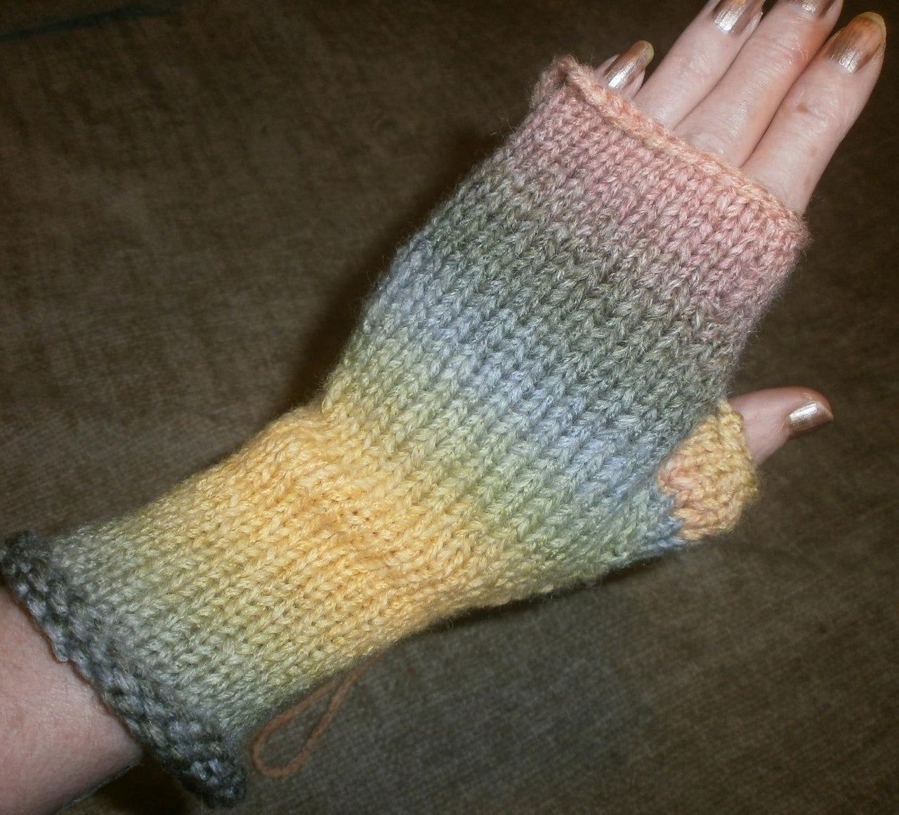 Chunky Fingerless Mitt