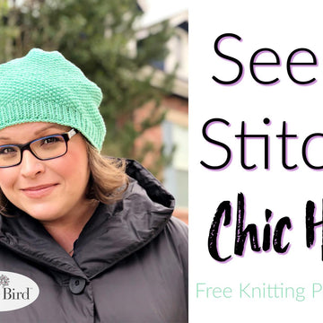 Seed Stitch Chic Hat