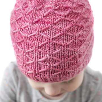 Trellis Stitch Hat