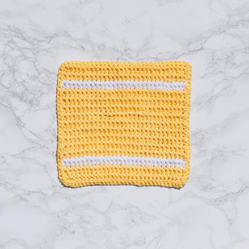 Farmhouse Paired Single Crochet Dishcloth