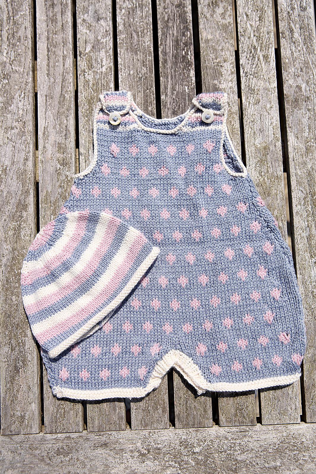Dotty Romper and Hat