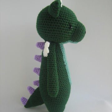 Dragon with Spikes Crochet Amigurumi Pattern