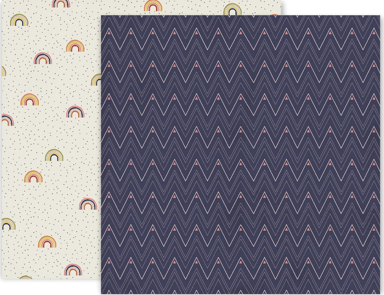 American Crafts Again & Again Double-Sided Cardstock 12"X12" 25/Pkg - #11