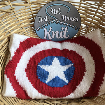 Captain America Baby Blanket