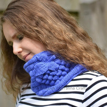 Grapevine Cowl Knitting Pattern