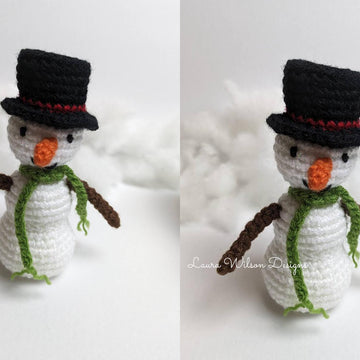 Simon the snowman and his igloo