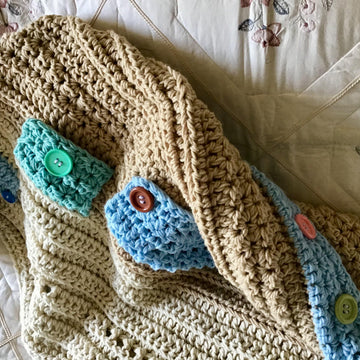 The Button Blanket Throw