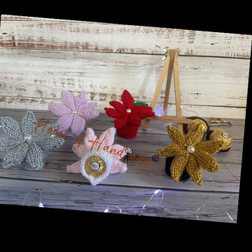 Flowers Ferrero Rocher Cover Favours Knitting Pattern