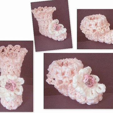 435, BABY BOOTIES, FRILLY TOP