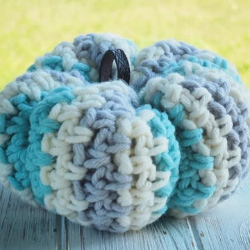 Moss Stitch Pumpkin