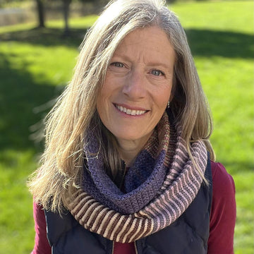 Sugar Stripe Infinity Scarf
