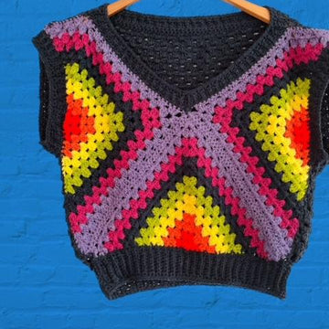 Joyful Crochet Tank Top