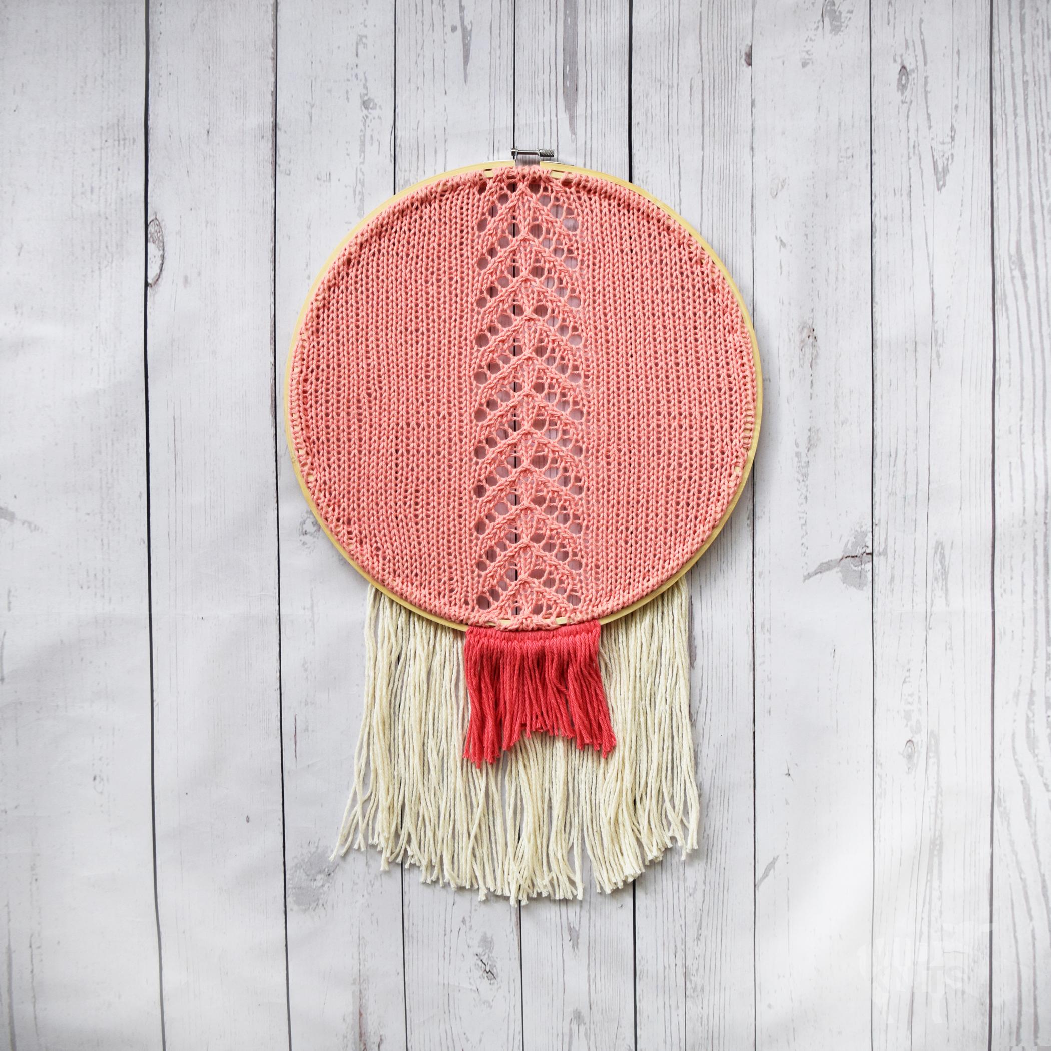 Chevron Fringe Wall Hanging (2015010-2)