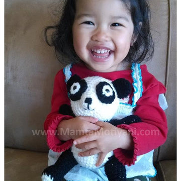 Crochet Papa Panda A Cute Amigurumi Teddy Bear