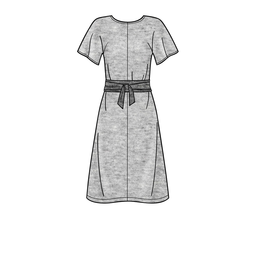 Simplicity S8981 Misses Front Tie Dresses - Sewing Pattern
