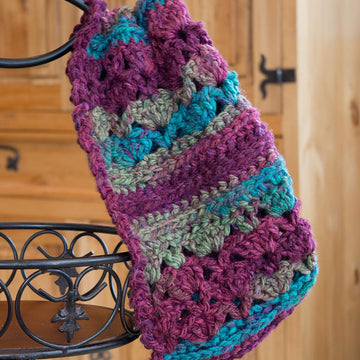 Mulberry Lace Cowl