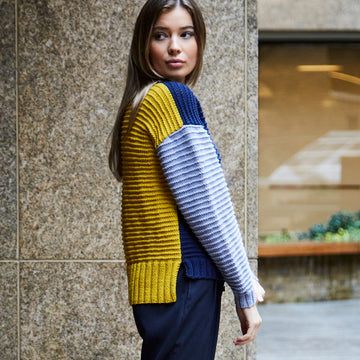 Molly Jumper - Knitting Pattern For Women in MillaMia Naturally Soft Aran