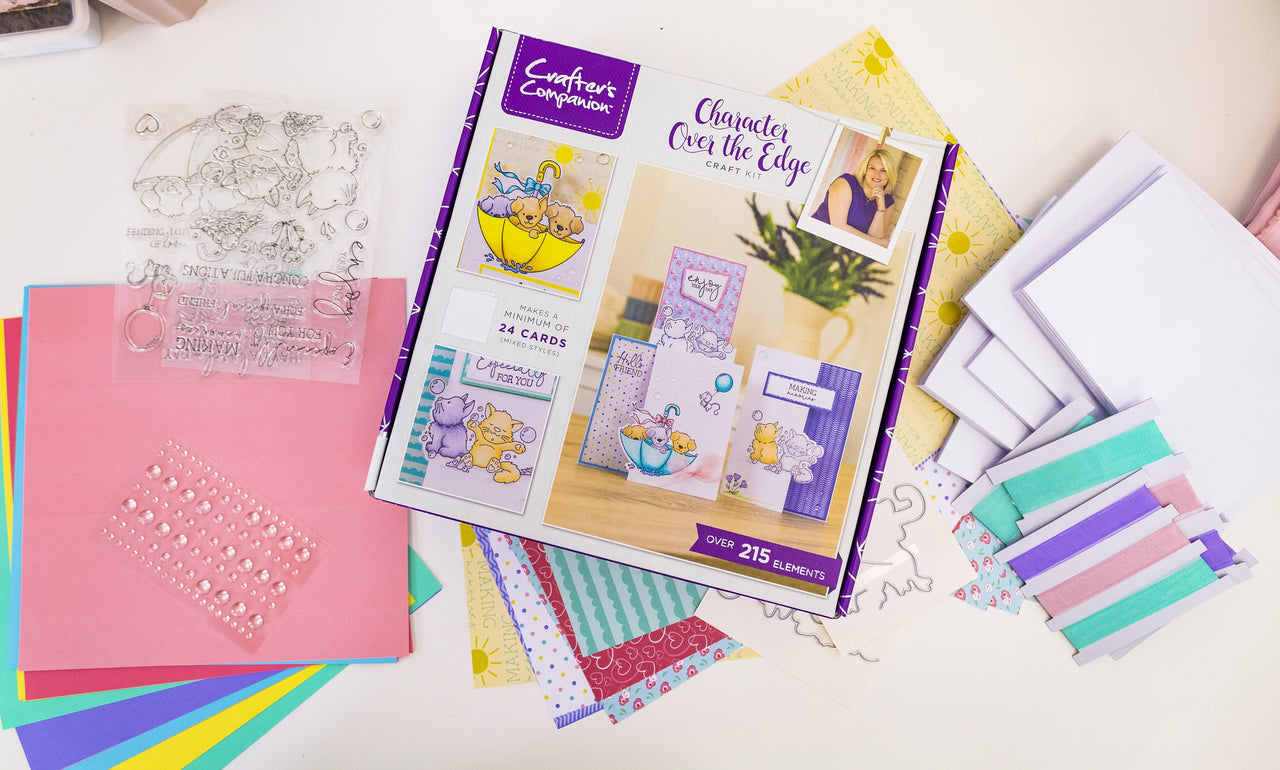 Crafter's Companion Craft Box Kit - Character Over The Edge
