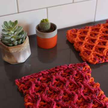 Glorious Garter stitch eBook - A collection of knitting patterns for the home.