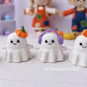 Halloween Ghost Keychain
