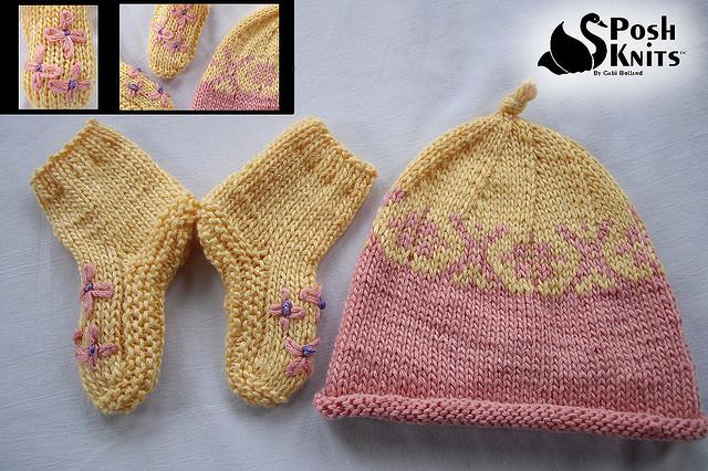 Cutie Patootie Hat & Booties
