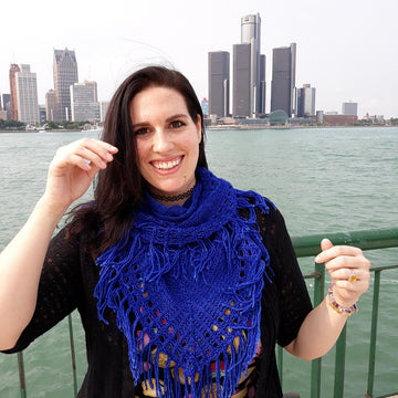 Fringe Theory Shawl