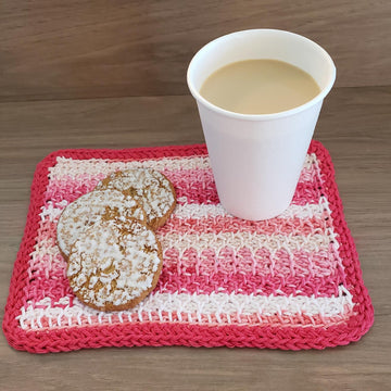 Sweet Honeycomb Mug Rug