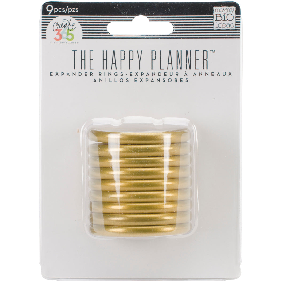 The Happy Planner Discs 1.75" 9/Pkg - Gold