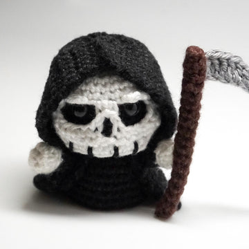 Mini Grim Reaper Crochet Pattern