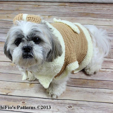 Dog Coat Crochet Pattern #179