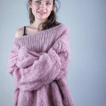 Chunky knit pullover