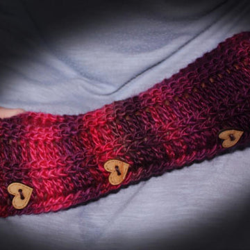 Ribbed Fingerless Gloves Pattern