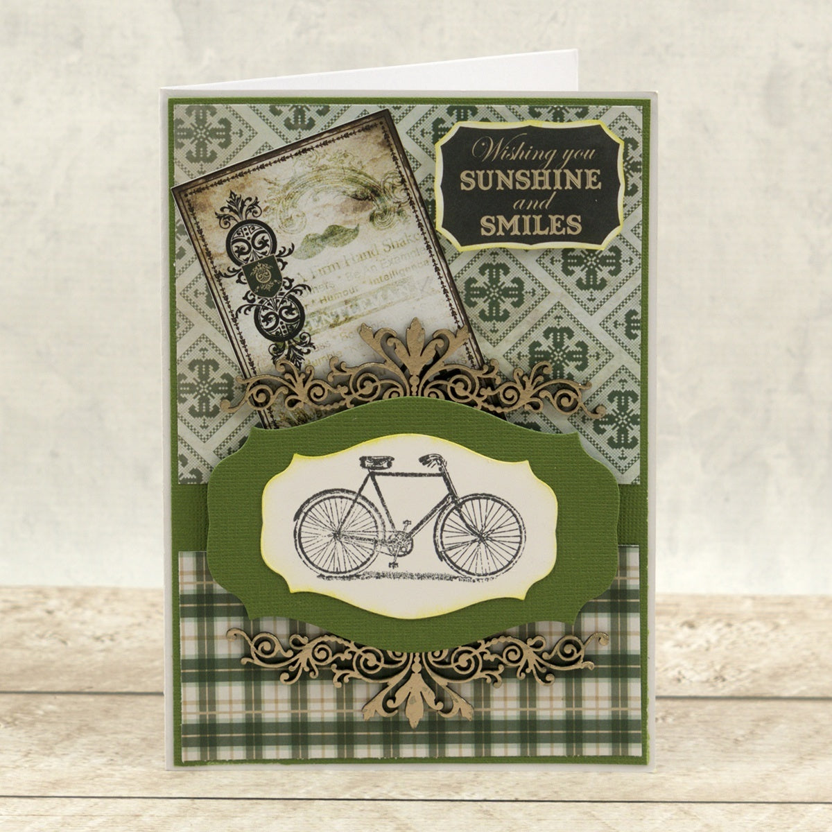 Artdeco Creations Couture Creations Gentlemans Emporium Chipboard 2/Pkg - Borders
