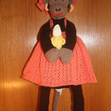 Clarisse the "Hide-A-Bag" Monkey