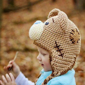 Patches The Timeless Teddy Bear Hat
