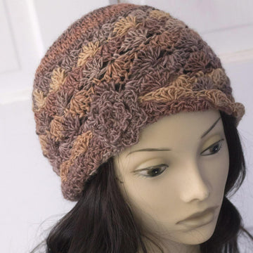 Flower Cloche Hat
