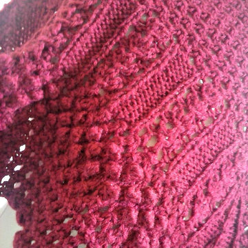 Autumn Berries Shawl
