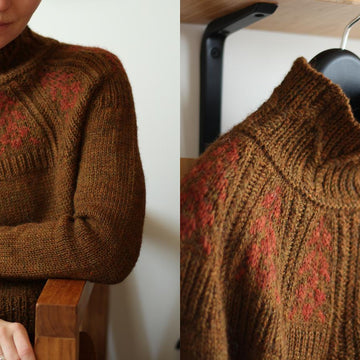 Grass whispers pullover