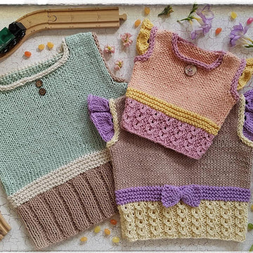 Spring Bloom girl or boy vest